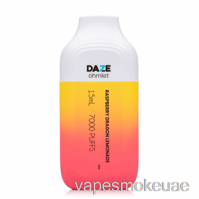 Vape Uae 7 Daze Ohmlet 7000 عصير ليمون التوت التنين القابل للتصرف